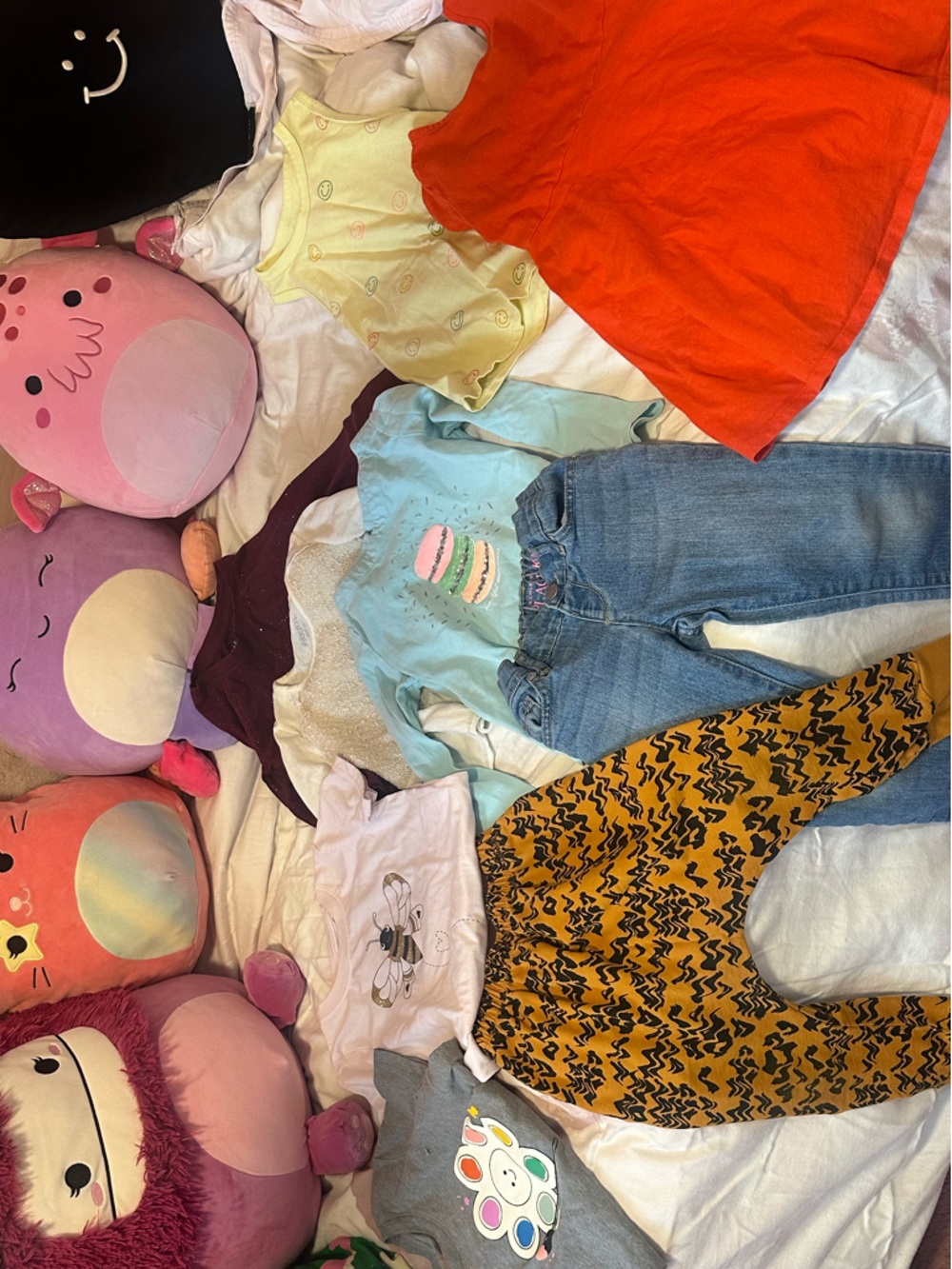 Toddler Girls Spring Outfit Bundle - 4T